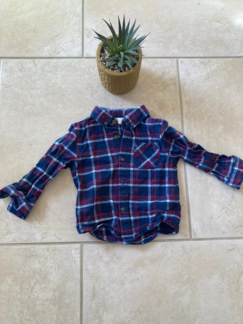 Chemise garçon taille 12 mois