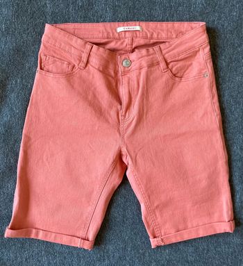 Bermuda fille Camaïeu NEUF T.38, vieux rose