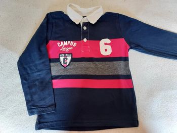 Polo grandes manches