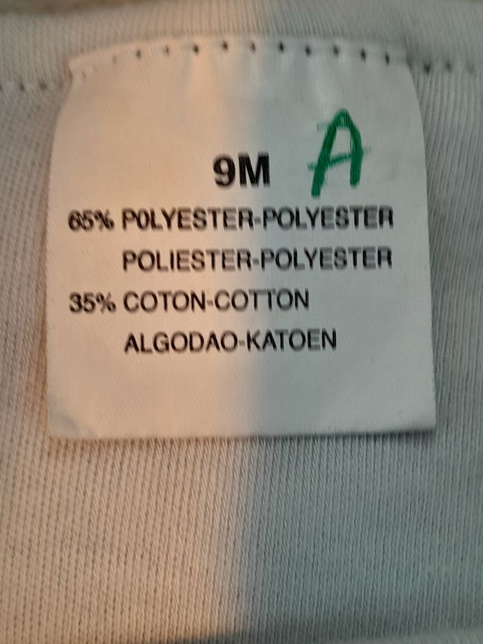 ​Adorable Salopette/Robe Chasuble (ou Tunique) pour bébé, taille 9 mois (9M - photo numéro 5