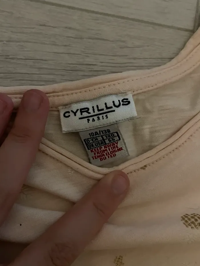T-Shirt dessin ananas Cyrillus 10 ans Fille - photo numéro 3