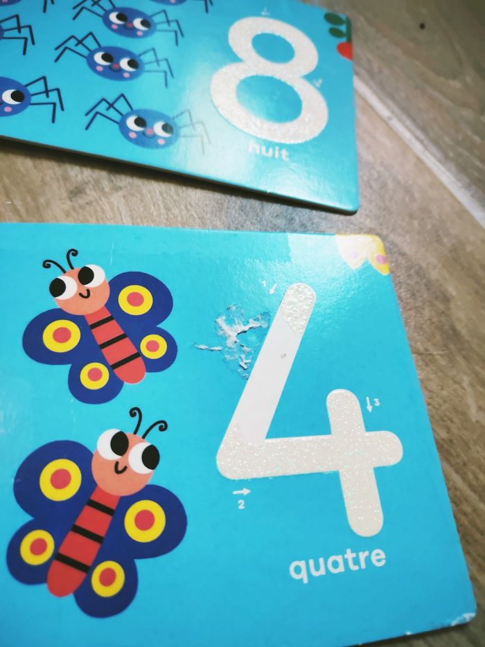 🐞Jeu educatif La petite école 1 2 3 à toucher marque Nathan - photo numéro 5