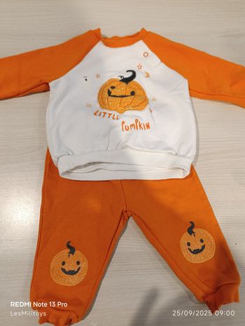 Ensemble jogging halloween