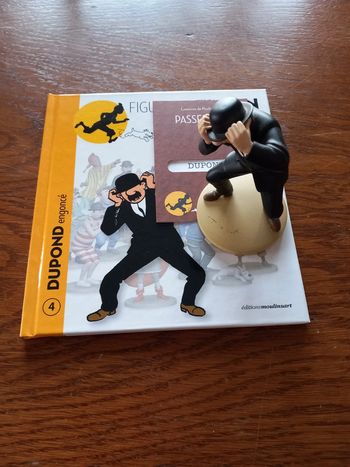 Figurine Dupond engoncé