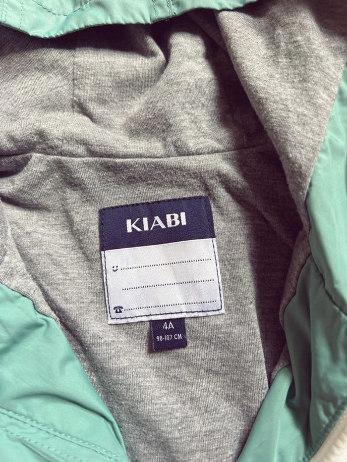 Veste coupe vent Kiabi capuche 4 ans - photo numéro 3