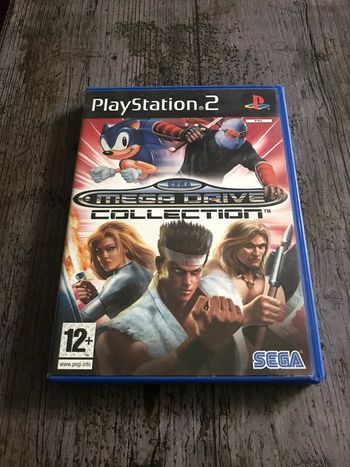 NO Game ** Megadrive Collection Boîte et notice PS2 Sony