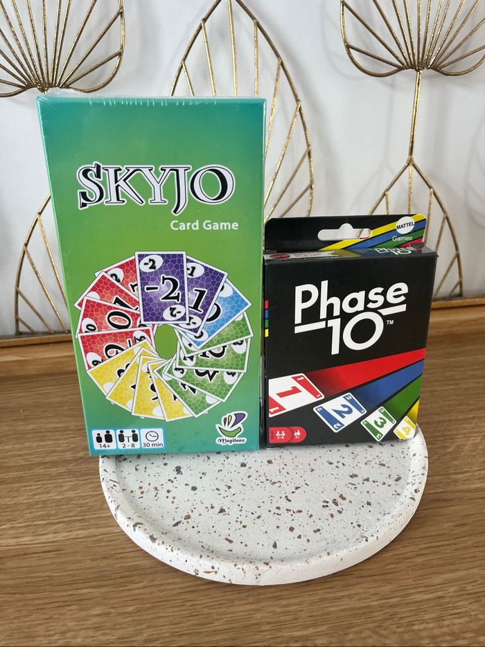 Skyjo et phase 10 neuf
