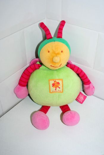 Doudou Moulin Roty Peluche Louna l'Abeille