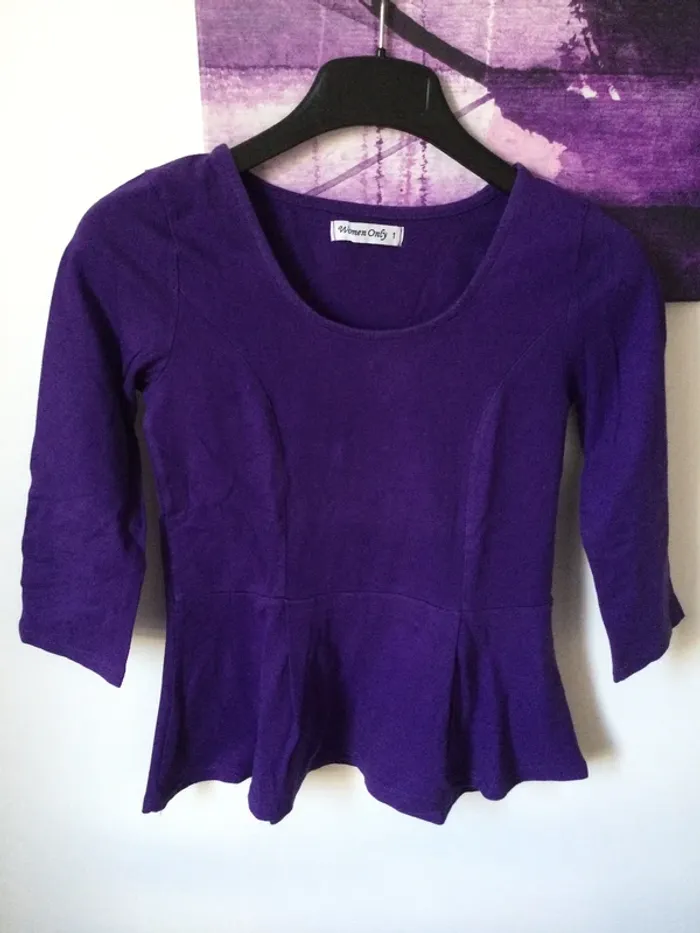 Haut violet T36