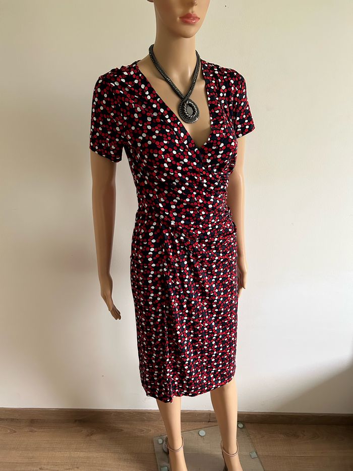 Robe imprimée à manches courtes Sinequanone taille 36 TBE - photo numéro 2