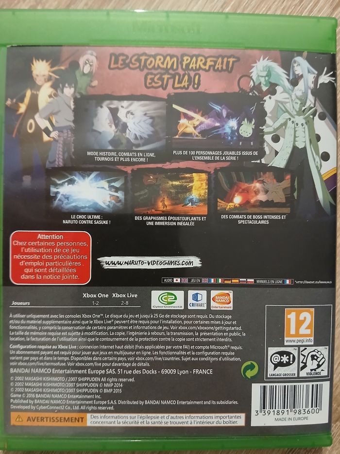 Naruto shippuden ultimate ninja stom 4 xbox one - photo numéro 3