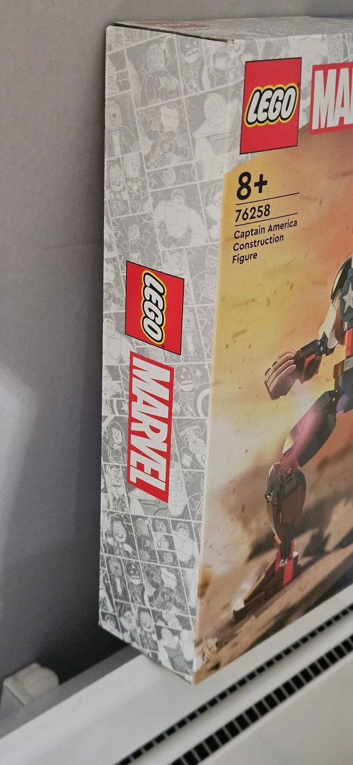 Lego marvel  76258  La Figurine de Captain America - photo numéro 3