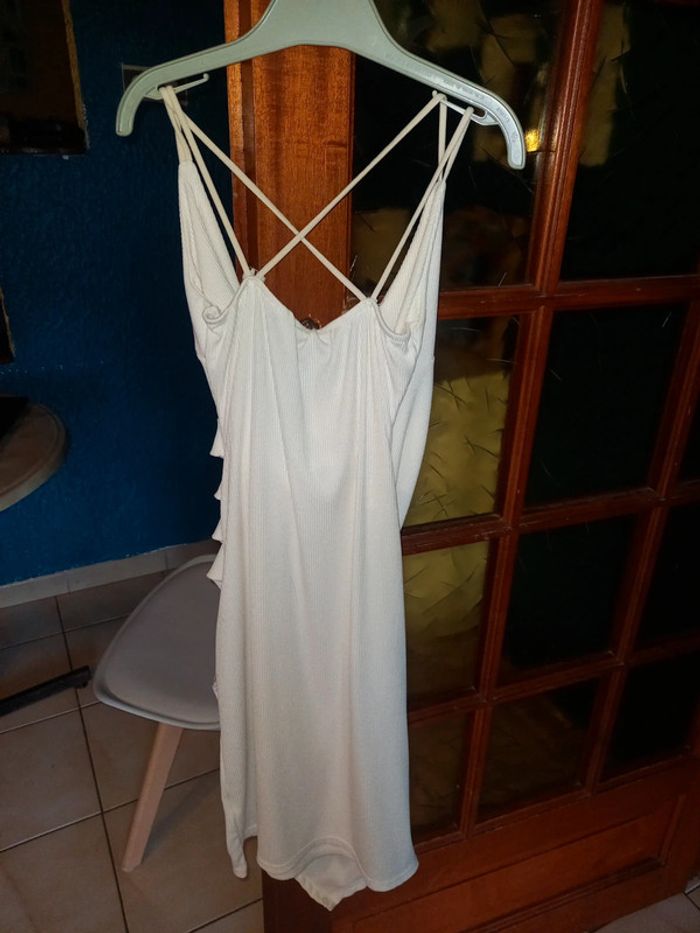 Robe blanche femme - photo numéro 2