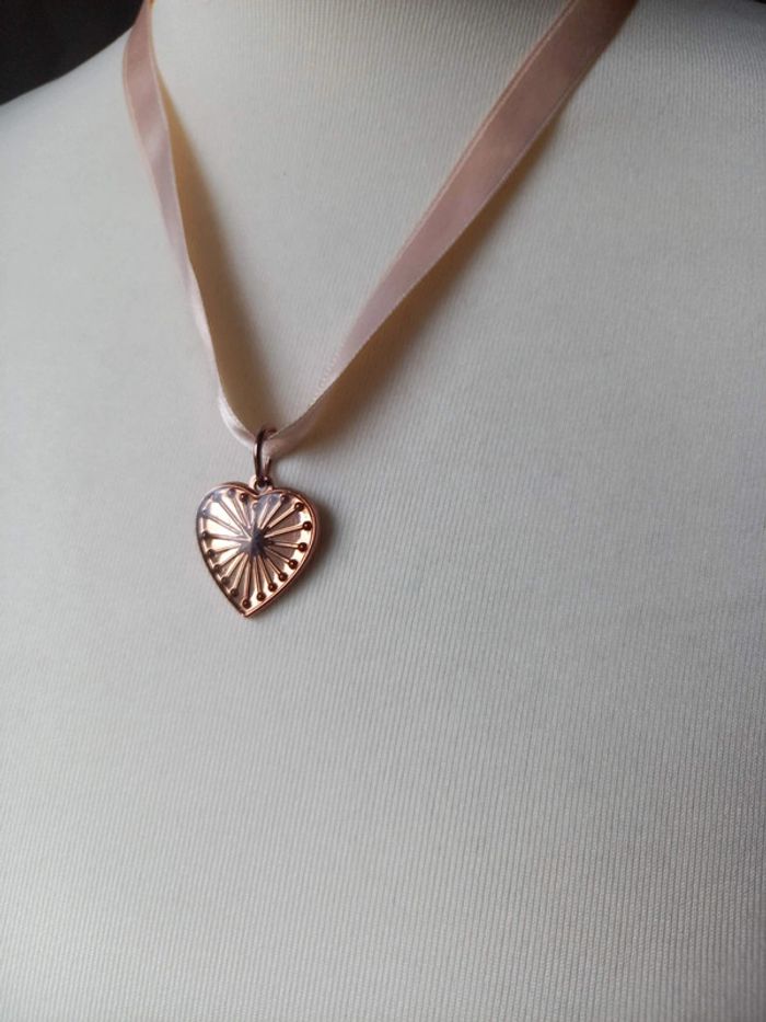 Collier cœur fantaisie. - photo numéro 2