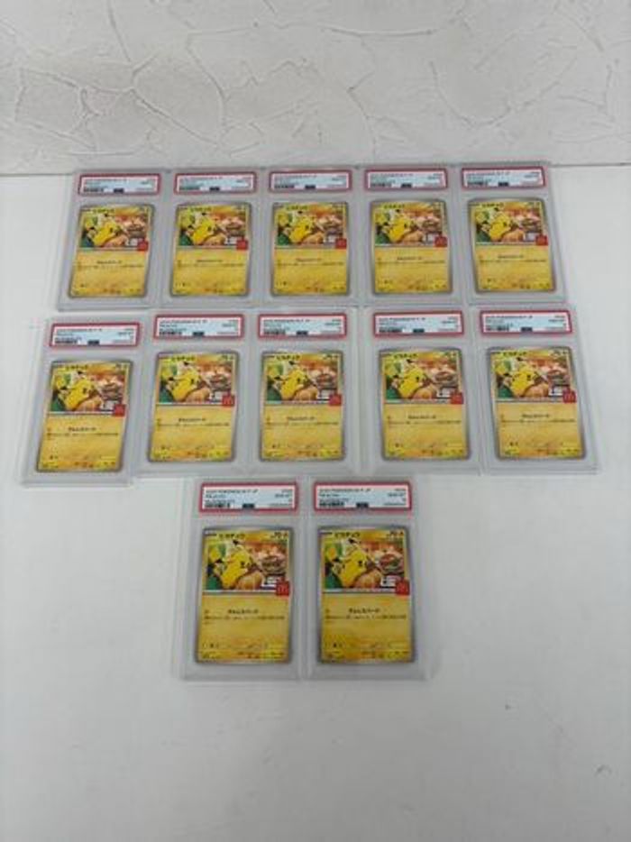 X1 PSA 10 Pikachu mcdo