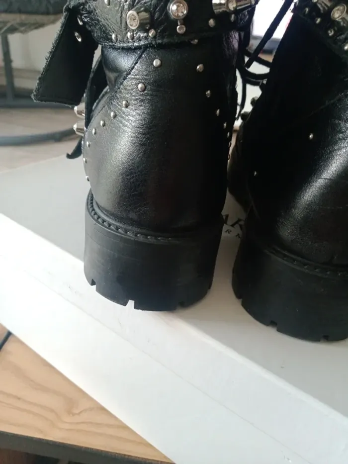 Bottines Zara noir - photo numéro 5