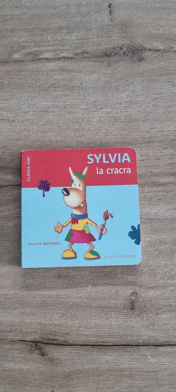 Livre Sylvia la cracra