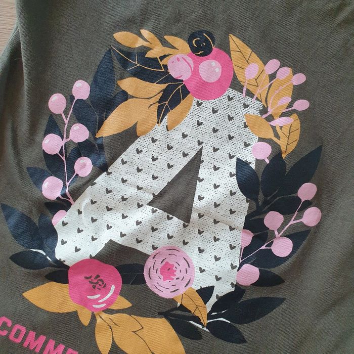 🩷 Tee-shirt MC 5 ans Tissaia #emyfleury_5 ansfille - photo numéro 4