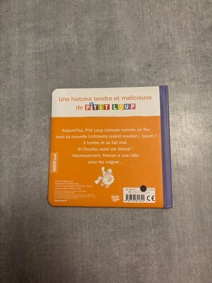 Livre petit loup a un bobo - photo numéro 3