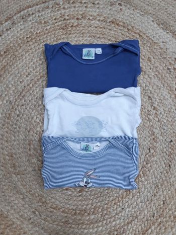 Lot de 3 bodies manches longues