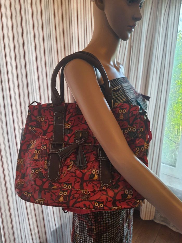 Jolie Sac à main rouge Mfhandbags neuf - photo numéro 2