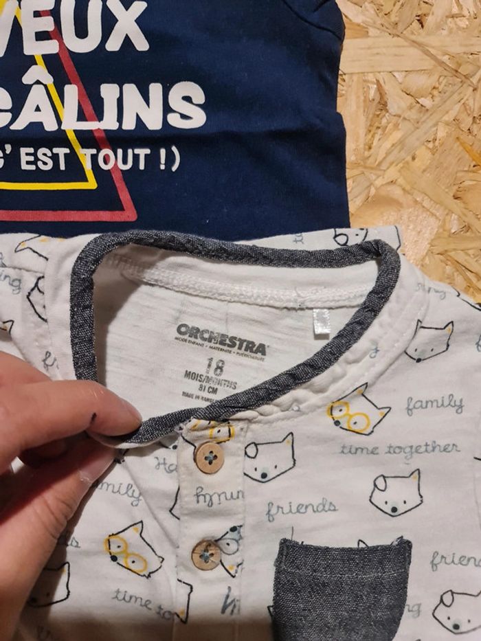 Lot t shirt manches longues - photo numéro 4
