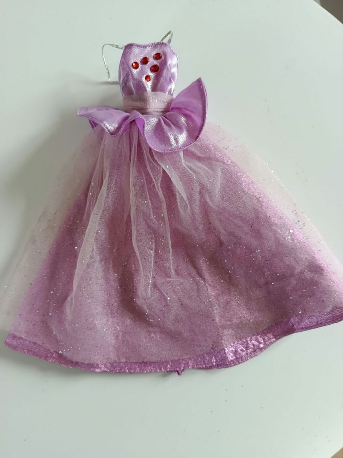 Robe violette Barbie vintage