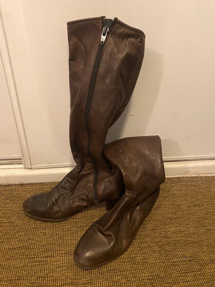 Bottes vintage original année 60