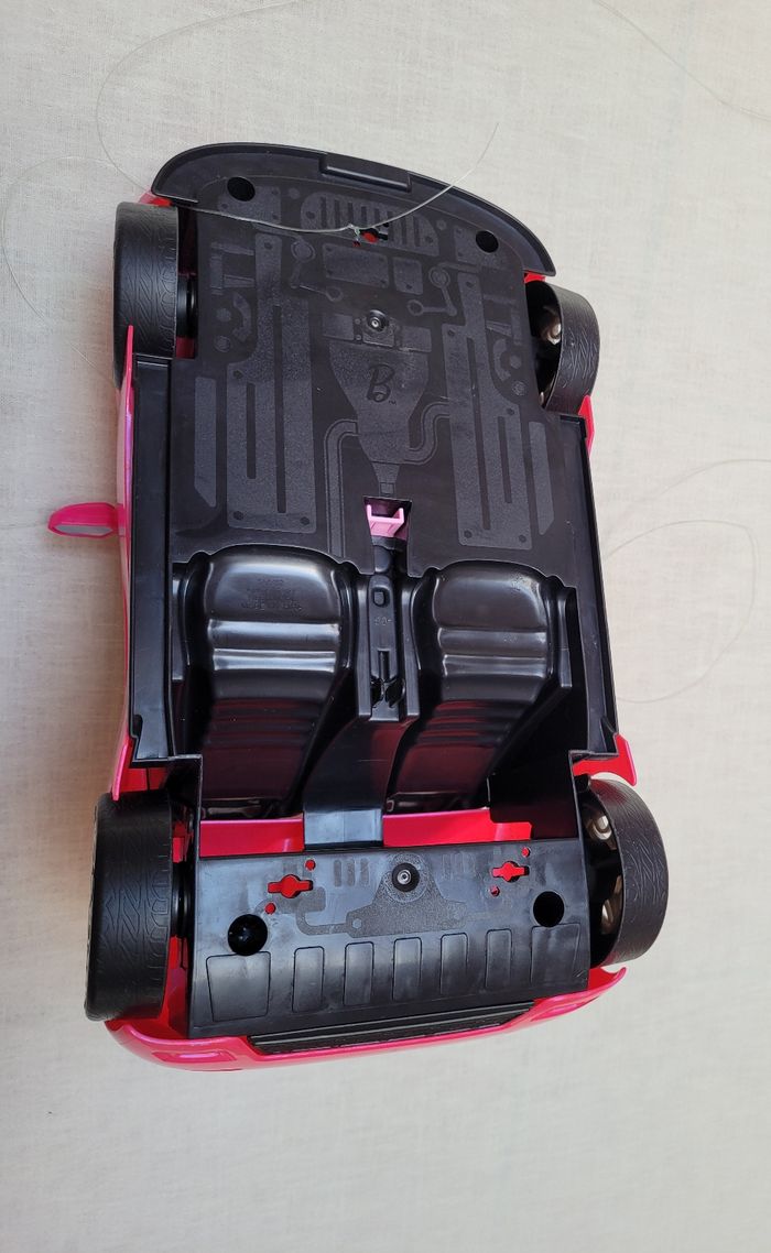 Barbie Voiture Cabriolet Rose pour poupée - photo numéro 8