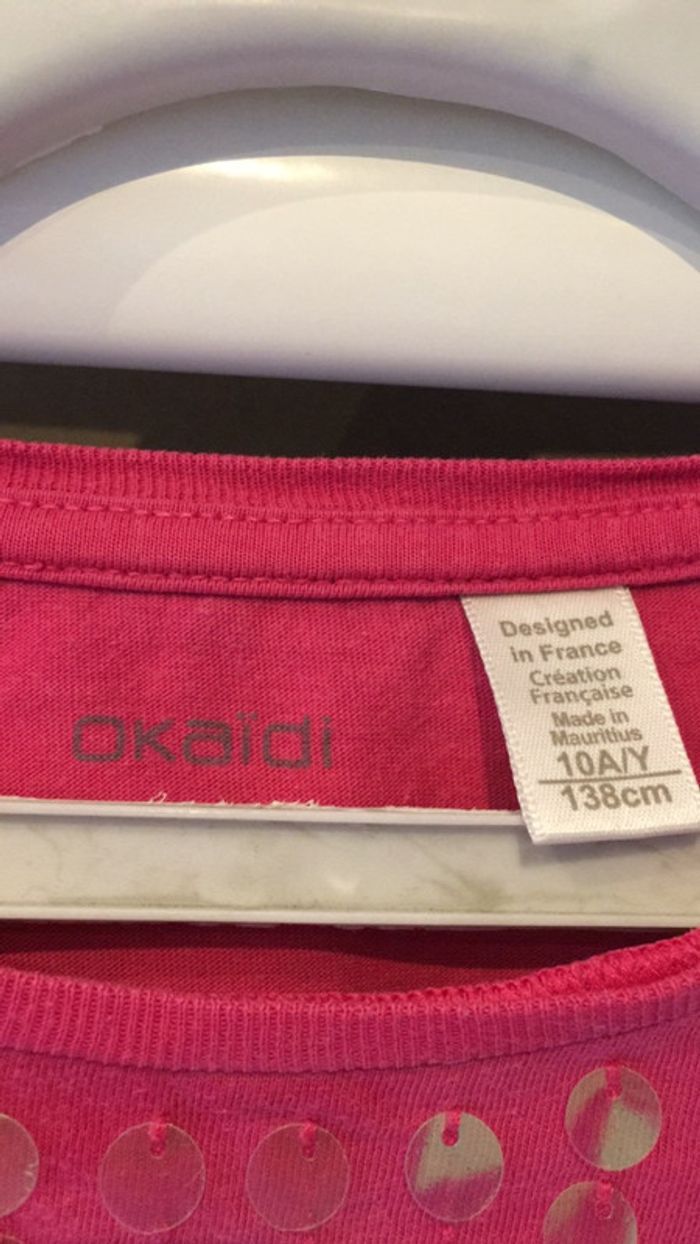 T-Shirt Okaïdi 10 ans - photo numéro 2