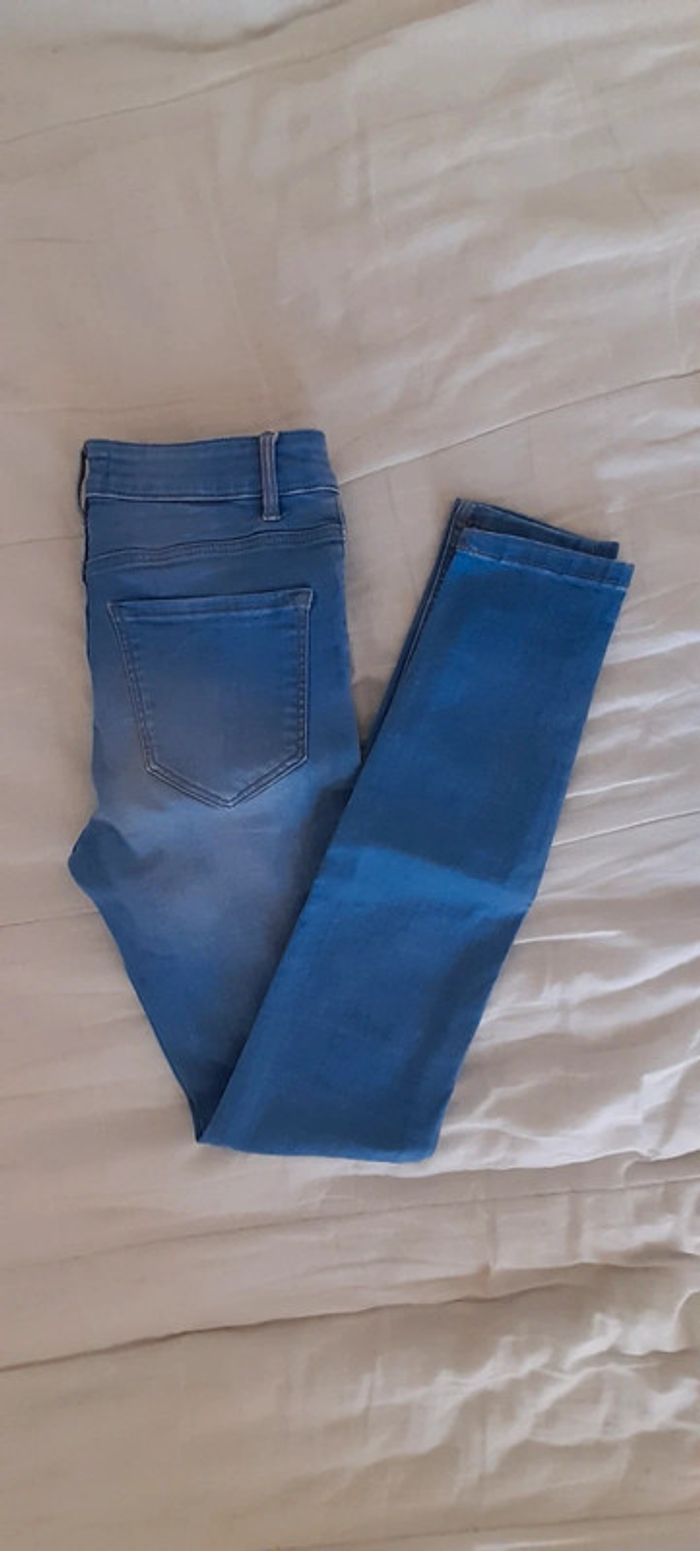 Jean skinny bleu