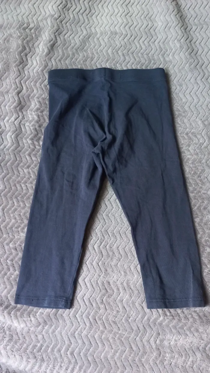 Leggings 3/4 okaïdi t6 marine - photo numéro 4