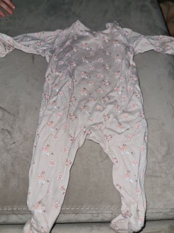 Pyjama Grenouillère  beige  C&A 3mois
