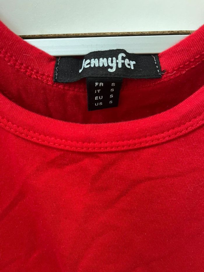 Top court rouge - photo numéro 3