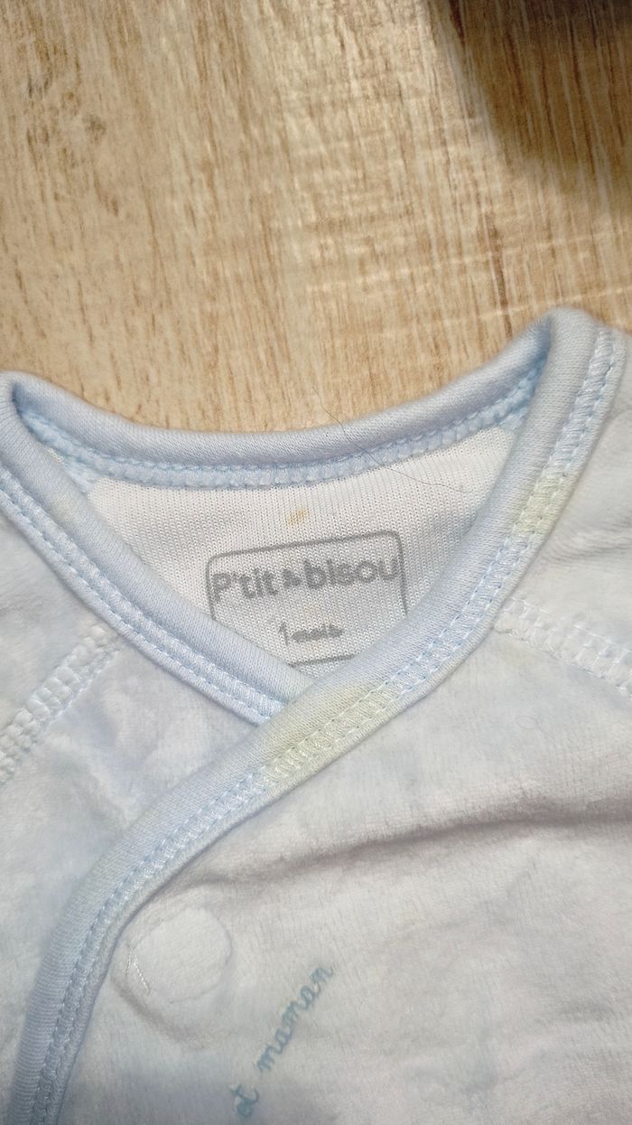 Lot pyjamas bébés 0- 1 mois en très bon état - photo numéro 6