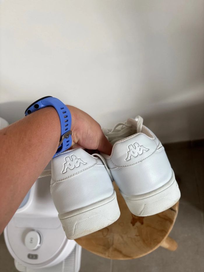 Chaussures blanches Kappa taille 41 - photo numéro 4