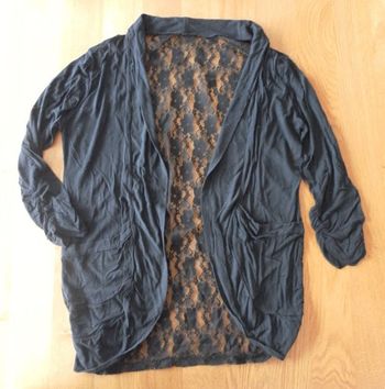 gilet dentelle
