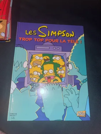 Bande dessinée les Simpson 14 trop tôt pour la télé