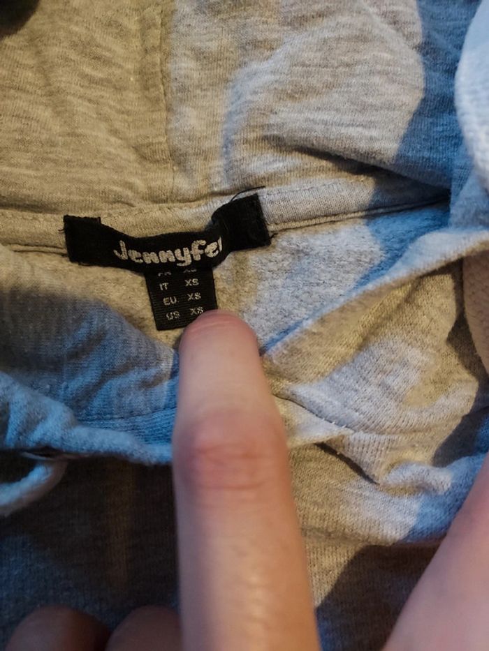 Veste à capuche xs - photo numéro 4