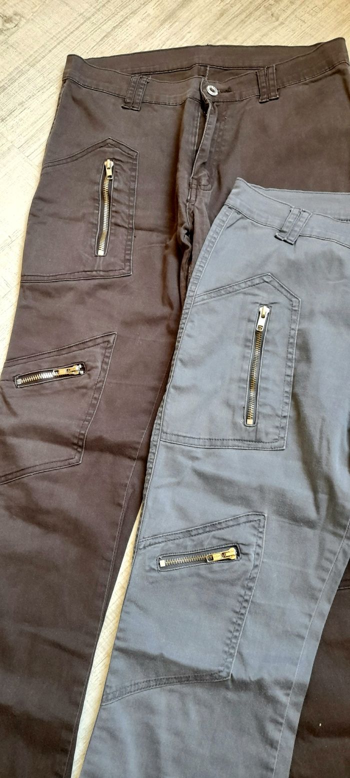 Lot de 2 pantalons bootcut - photo numéro 3