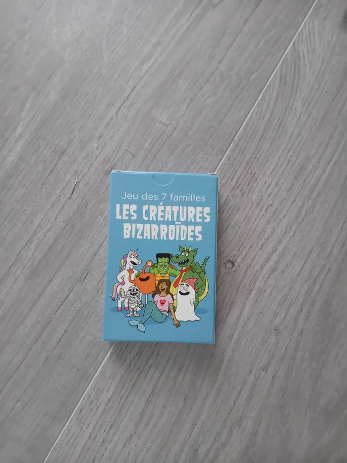Jeu des 7 familles les créatures bizarroïdes