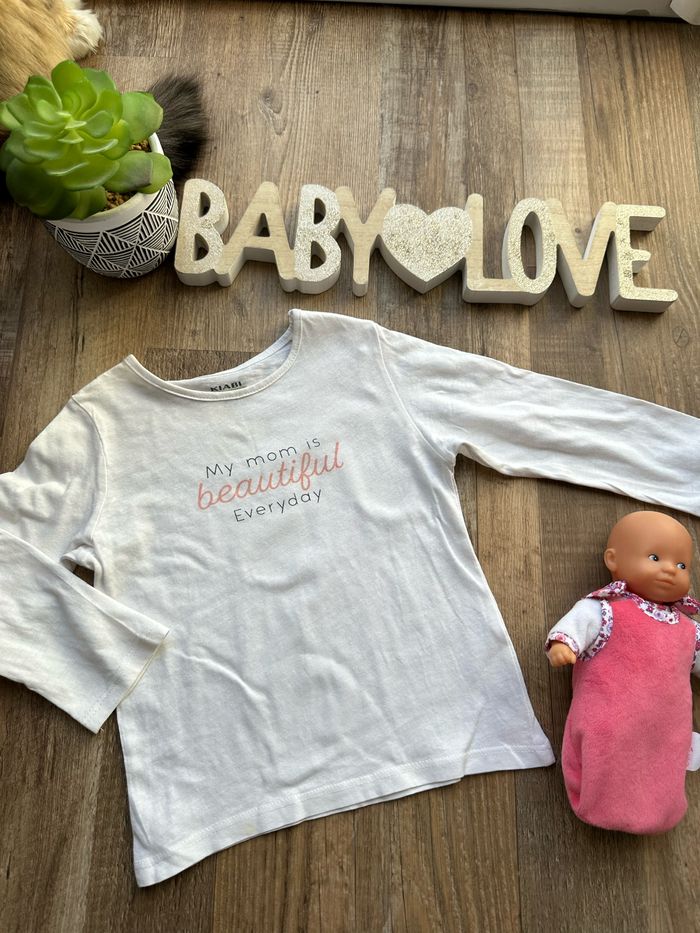 - Haut ML Kiabi - 23 mois - bon état, tache