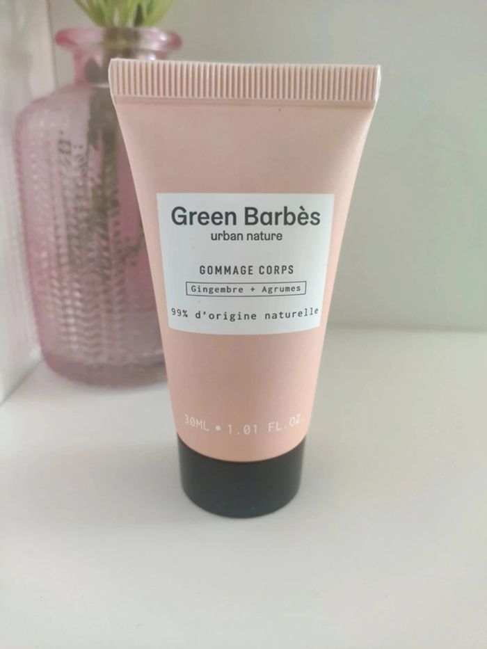 Green Barbès gommage corps