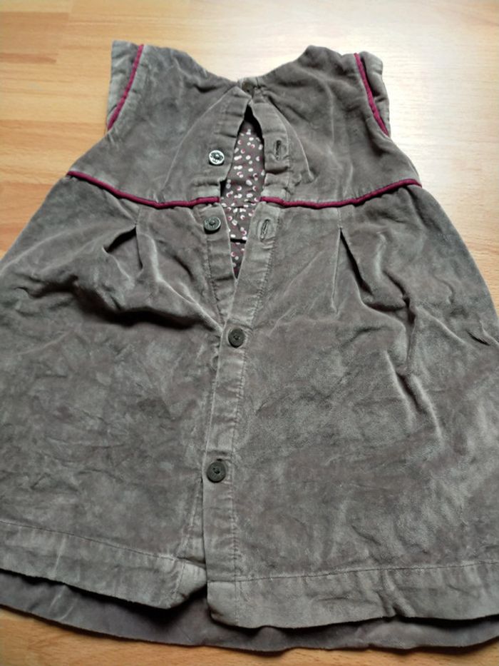 Robe en velours 18 mois - photo numéro 4