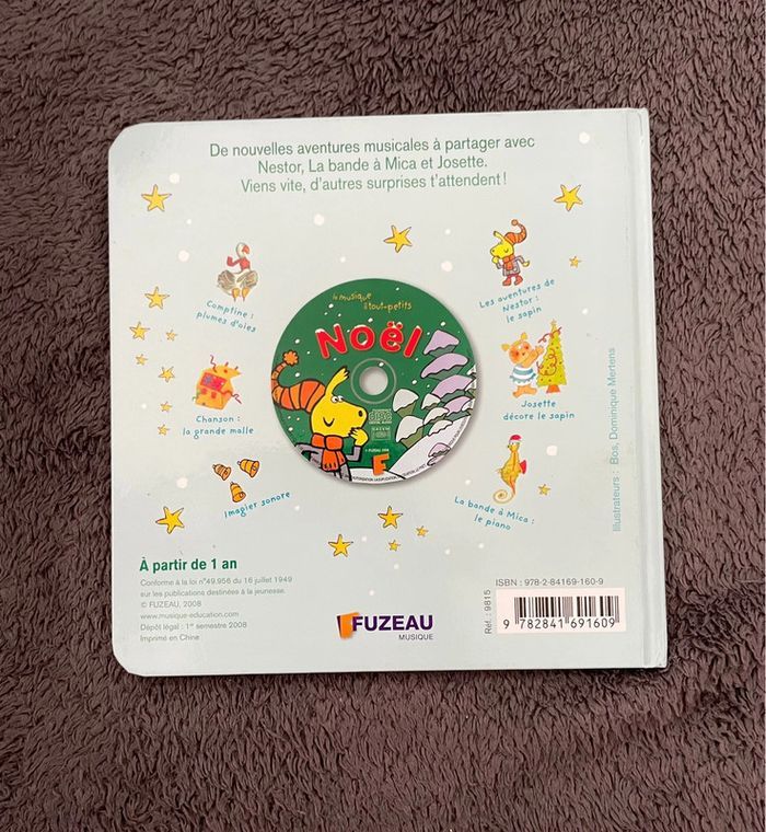 Livre-CD Fuzeau Noël - photo numéro 6
