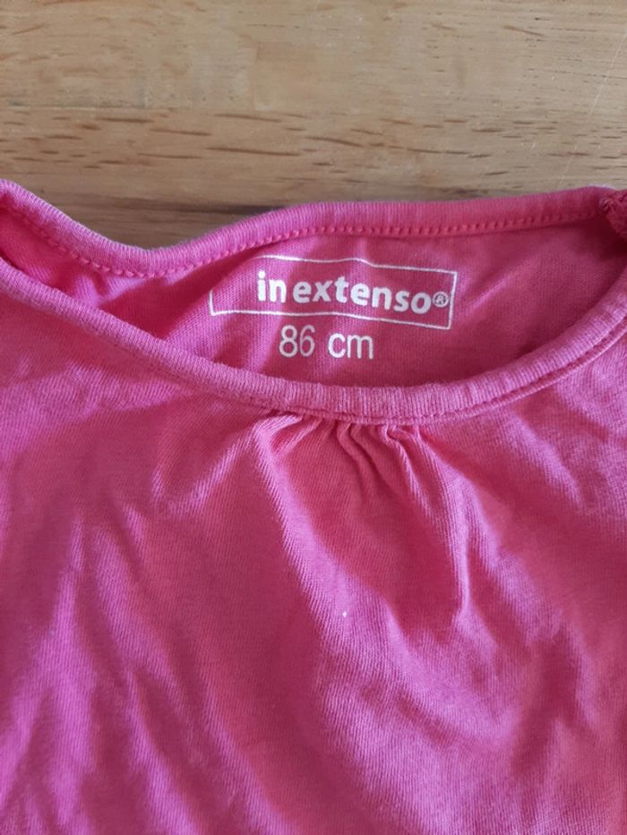 Tee shirt manche longue fille 18 mois - photo numéro 3