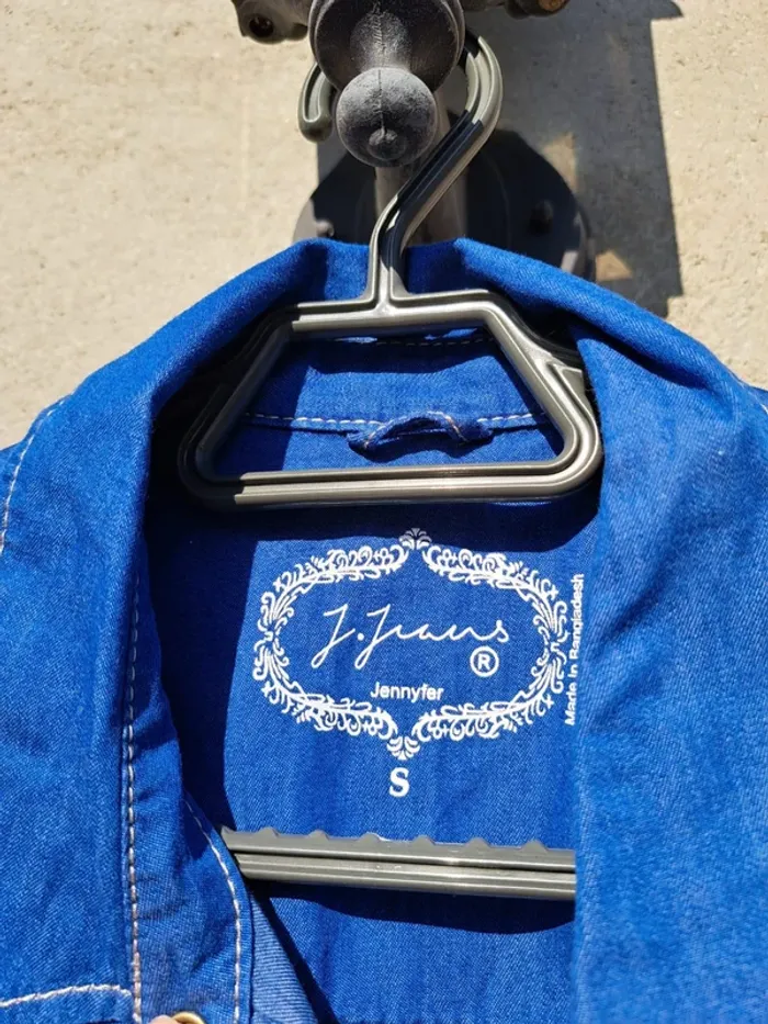 Chemise bleu roi Jennyfer - photo numéro 3