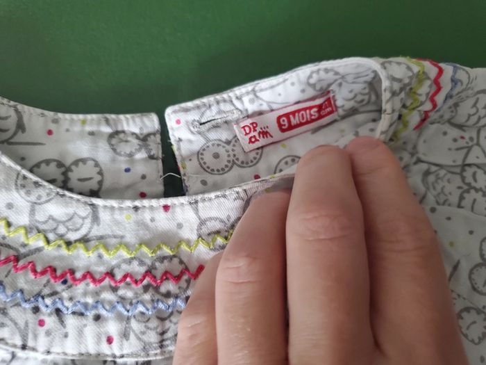 Blouse dpam 9 mois - photo numéro 3