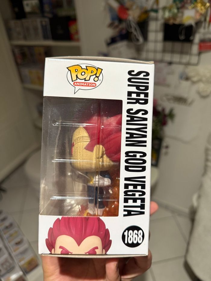 Funko Pop Super Saiyan God Vegeta 1868 - Dragon Ball Super Broly - photo numéro 2