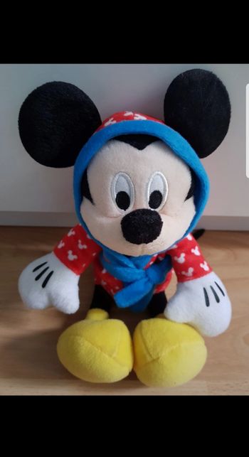Peluche " Mickey " en peignoir